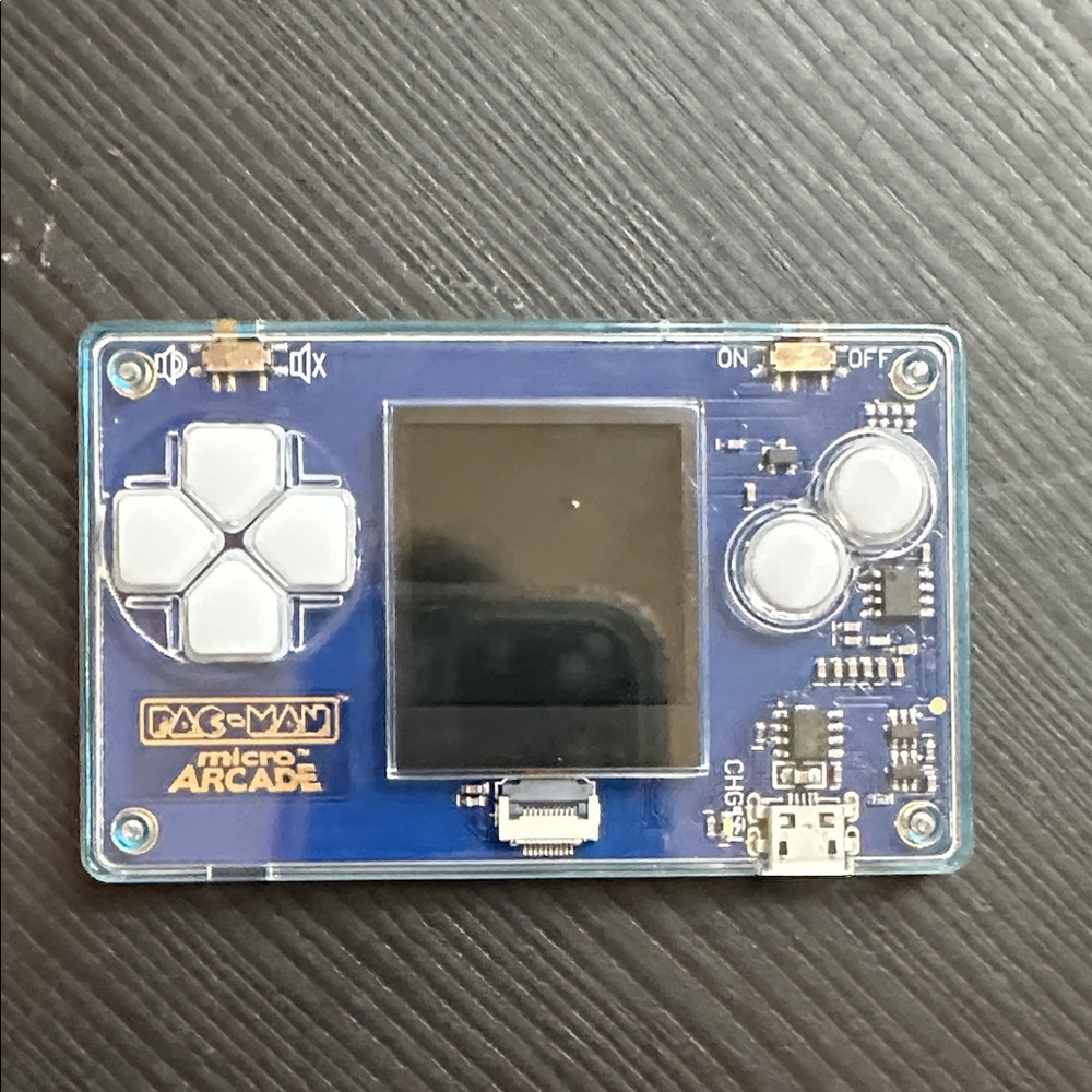 Pac-Man Micro Arcade Handheld Console - Blue - Picture 5 of 6